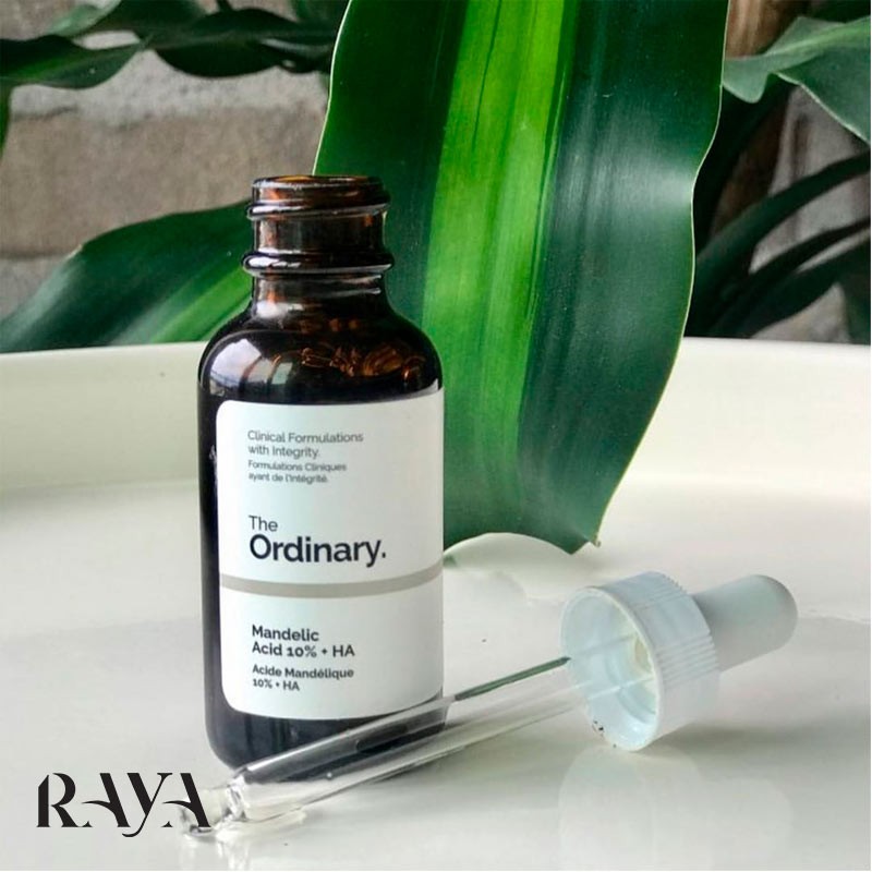 سرم لایه بردار ماندلیک اسید 10% و هیالورونیک اسید اوردینری The Ordinary Mandelic Acid 10% + HA